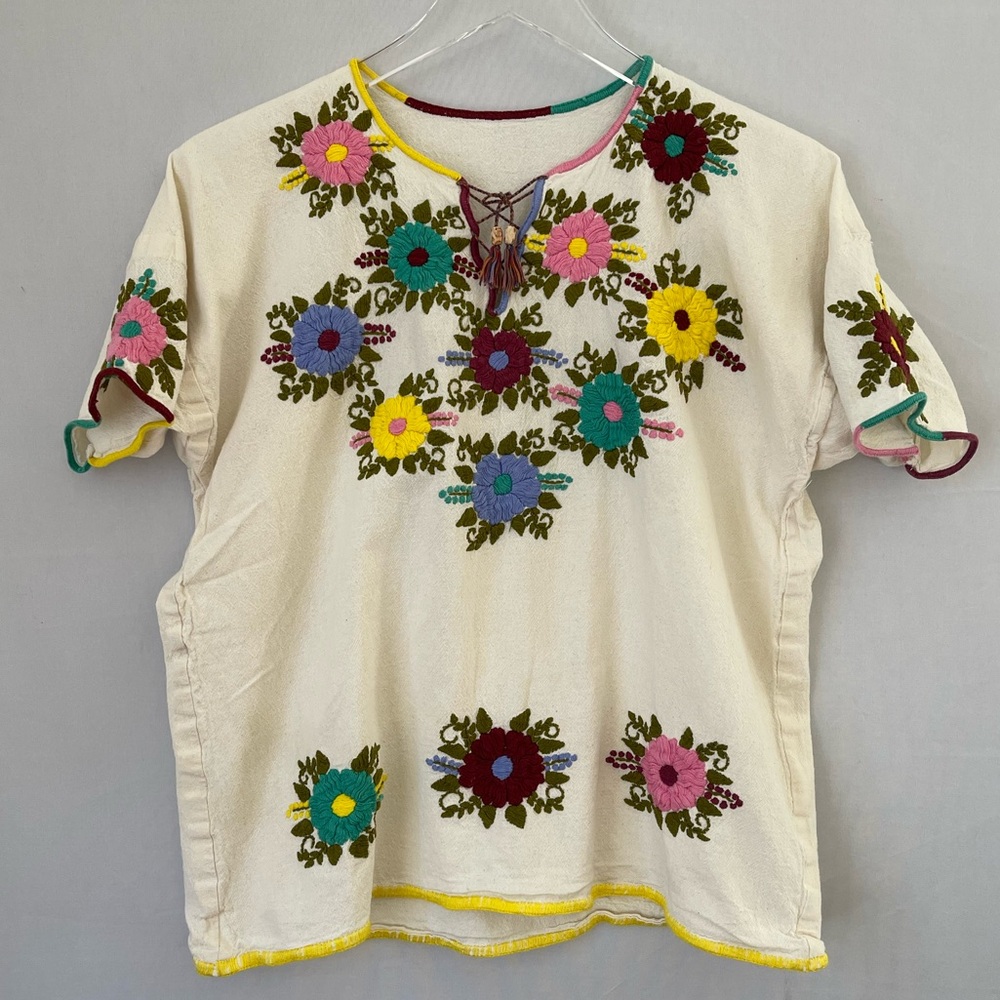 Traditional Mexican Maya Peasant Top Small
